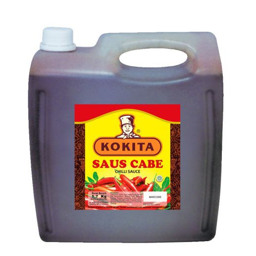 

KOKITA SAMBAL CABAI 5,7KG saus sambel cabe