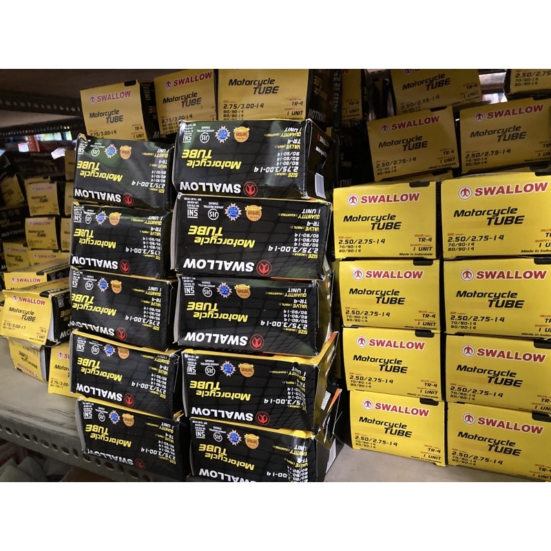 Ban Dalam Swallow ukuran lengkap 2.00 2.25 2.50 2.75 3.00