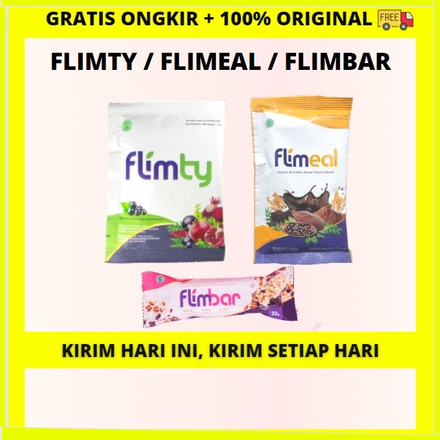 

Gooku 28 Store Flimeal / Flimbar / Flimty Satu Sachet Diet Sereal Bpom Halal