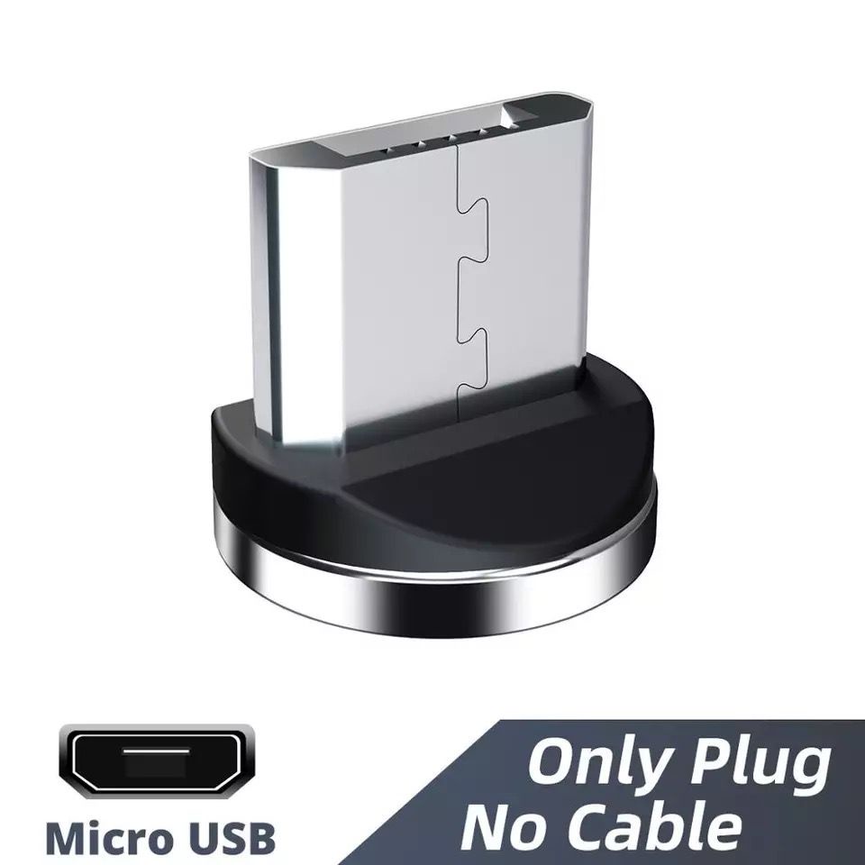 [RO ACC] PLUG KABEL CHARGER MAGNETIC  MICRO USB / TYPE C / LIGHTING USB