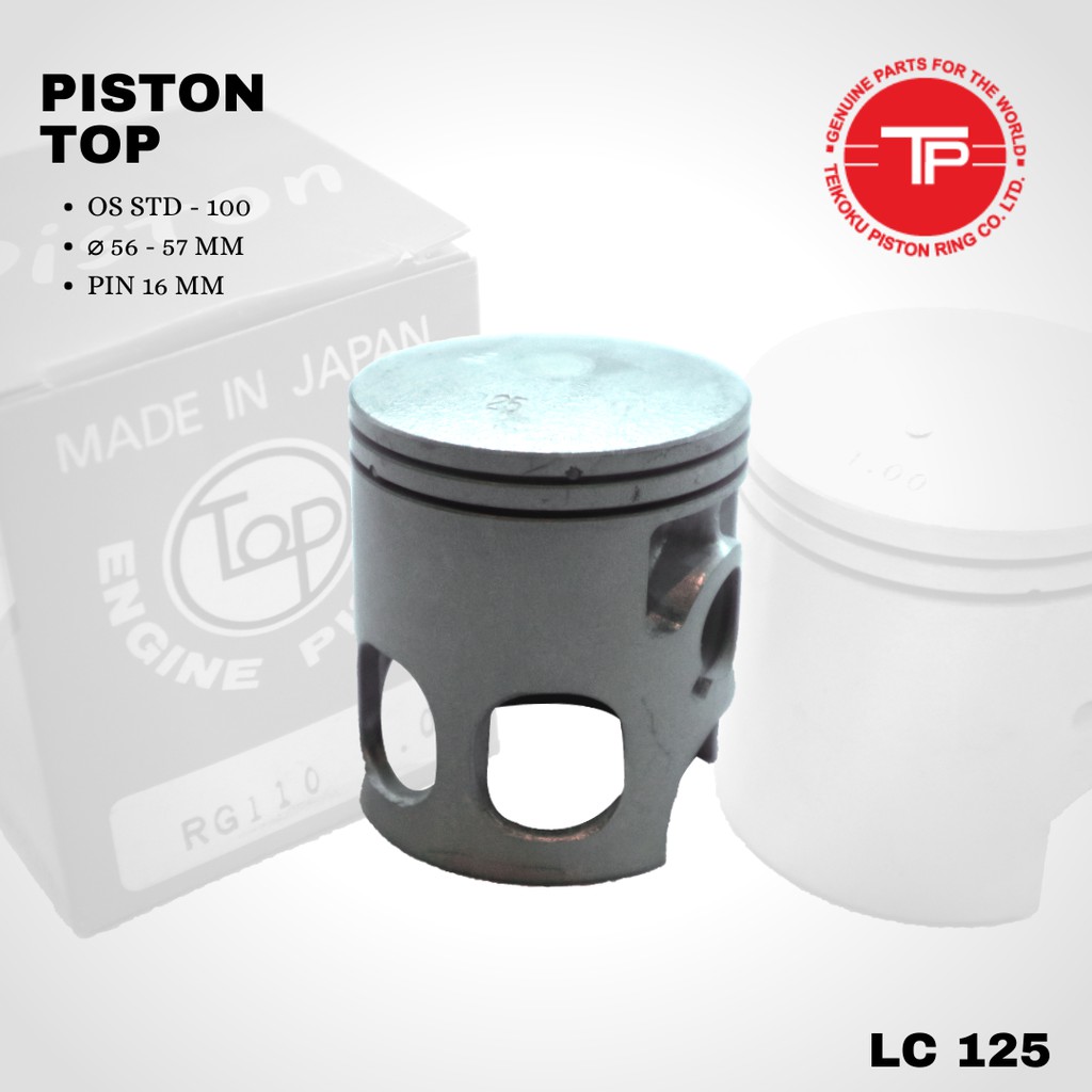 Seher Piston TOP LC 125 os Std - 100