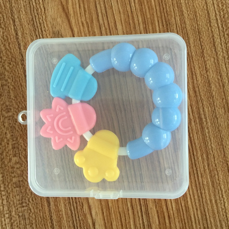 Mary Kotak Penyimpanan Dot / Teether Bayi Portable Untuk Travel