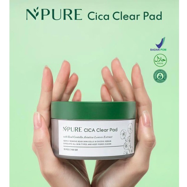 [BPOM] Npure Cica Clear Pads [40pcs |5 Pcs+7]