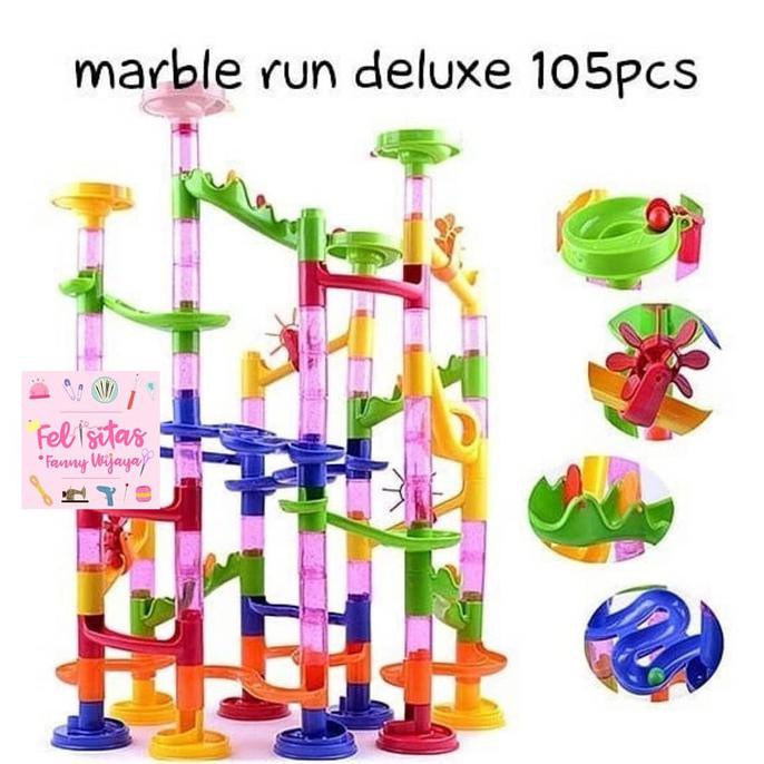

Dijual Marble Run Deluxe 105 Pcs Terlaris