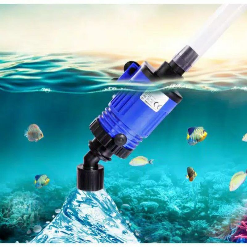 electric Gravel Cleaner Aquarium Pool Cleaning Tools Electric Siphon Vacuum 10w