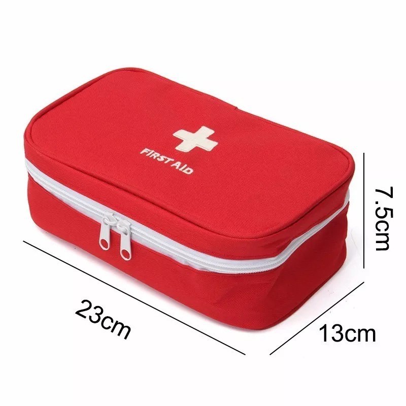 Tempat Obat P3K / Medicine Bag Organizer / First Aid Pouch SIZE L J37