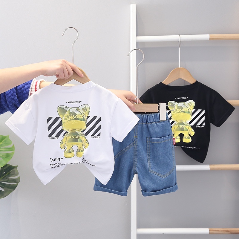 Setelan Anak Laki Laki BRAM Baju Fashion Anak Trendy Kekinian Korean Style Import