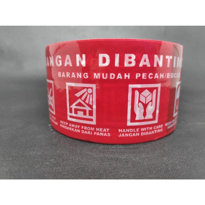 

TERMURAH Lakban Jangan Dibanting Uk. 48mm x 85Yard Terbatas