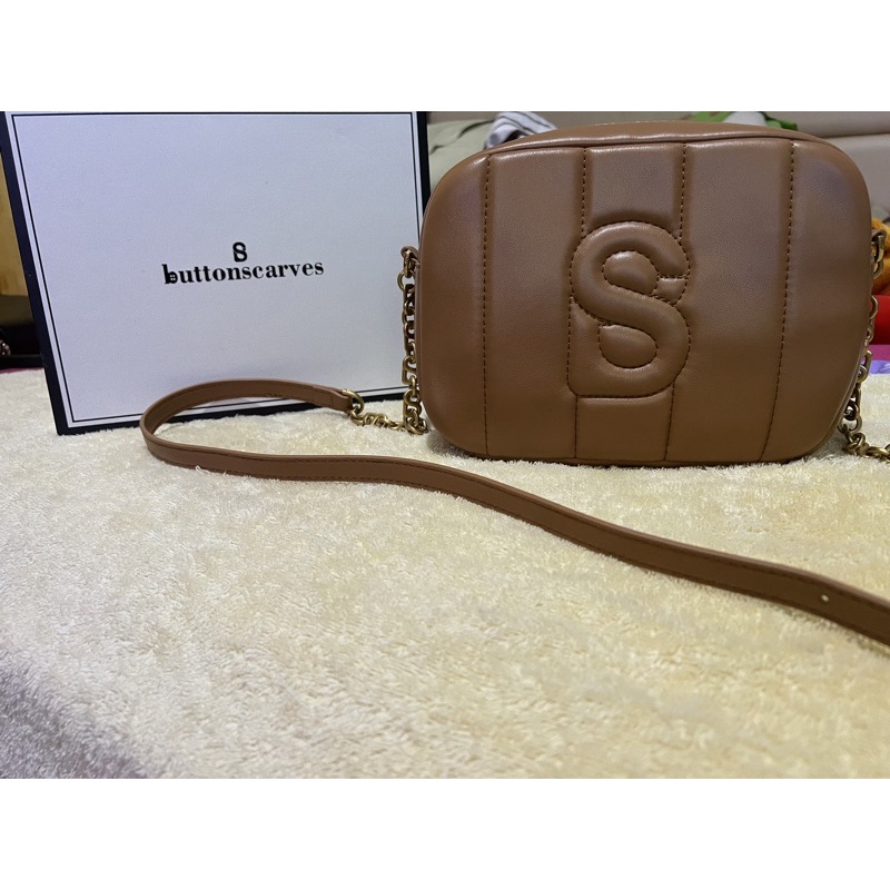 preloved nena bag buttonscarves