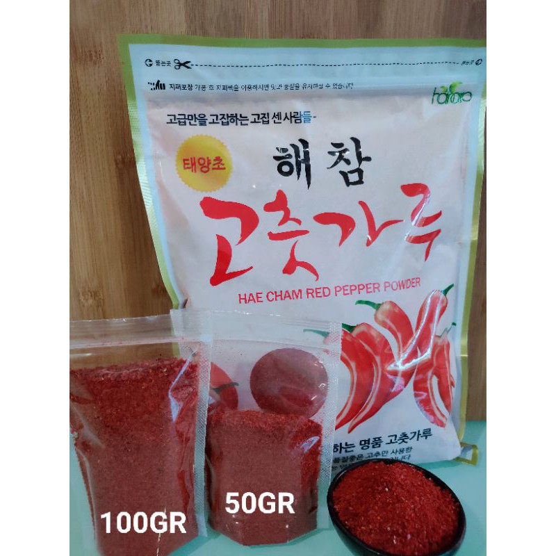 

TERMURAH !!! Gochugaru Kasar Taeyang-Cho Korean Import Repack