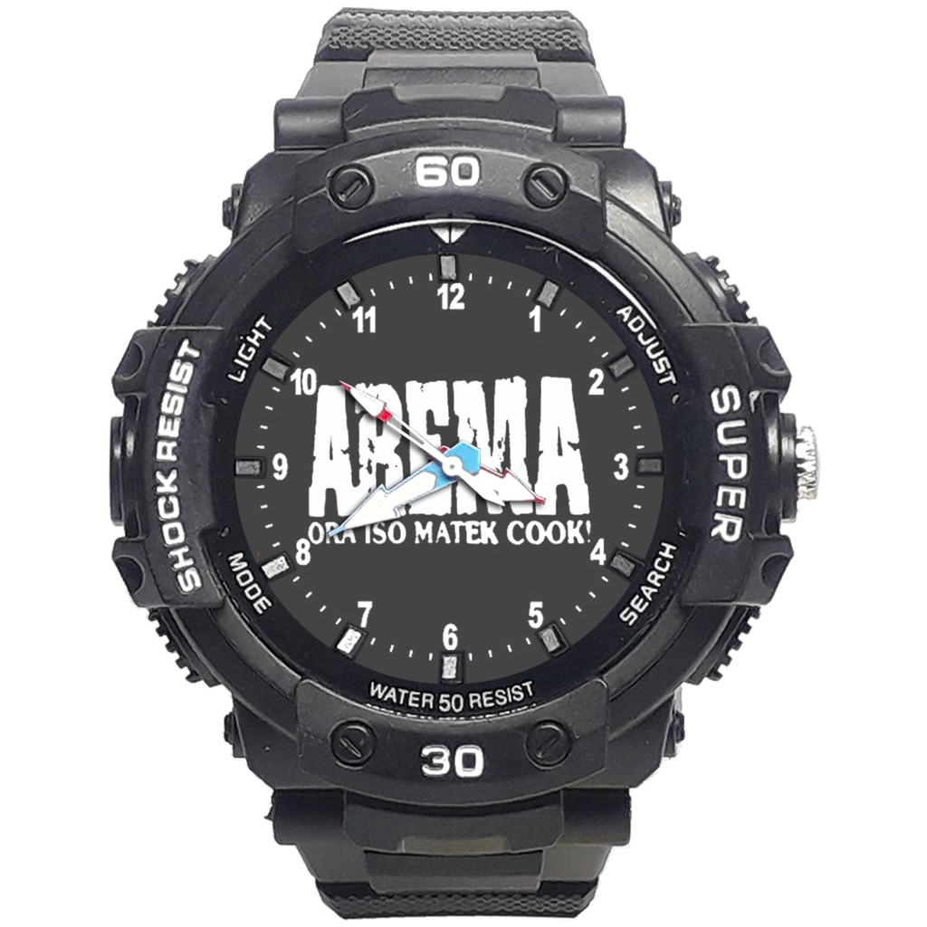 Jam Tangan  AREMA MOTIF 6 Bagus