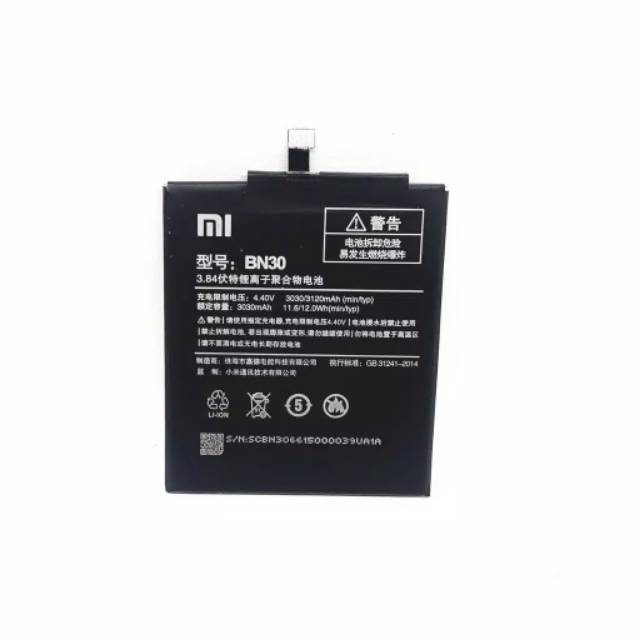 Batt Baterai Battery XIAOMI Redmi 4A BN 30 Original