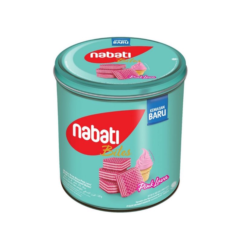 

Nabati Bites Wafer Pink Lava 287 g