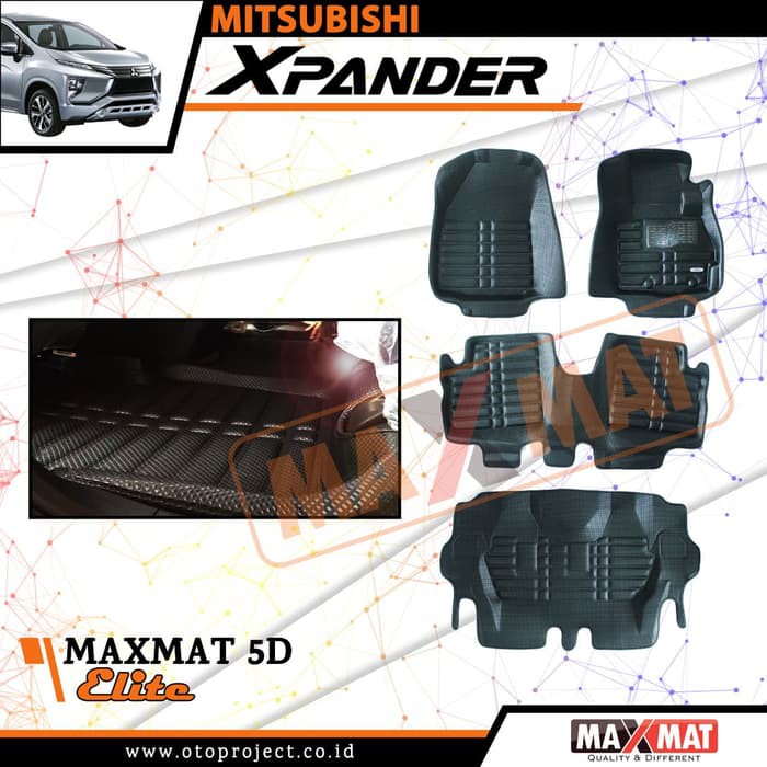 Karpet Mobil 5D Maxmat Mitsubishi Xpander