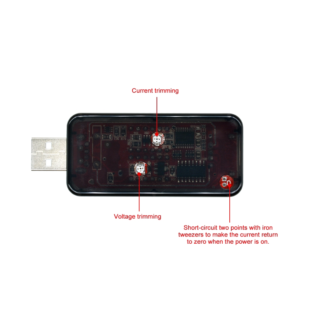 Charger Usb 3/4 Bit Tampilan Ganda Pengukur Tegangan Arus Pengisian