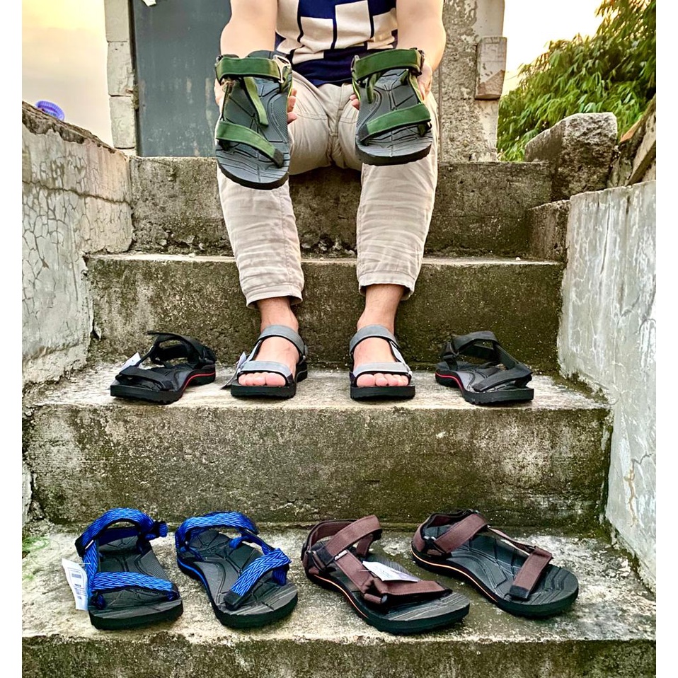 Sandal Gunung Outdoor Adventur model ALASKA Sol Karet mentah