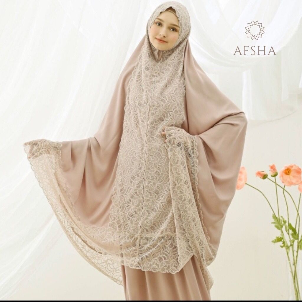 Mukena Zara Cotton Dewasa/Mukena Jumbo