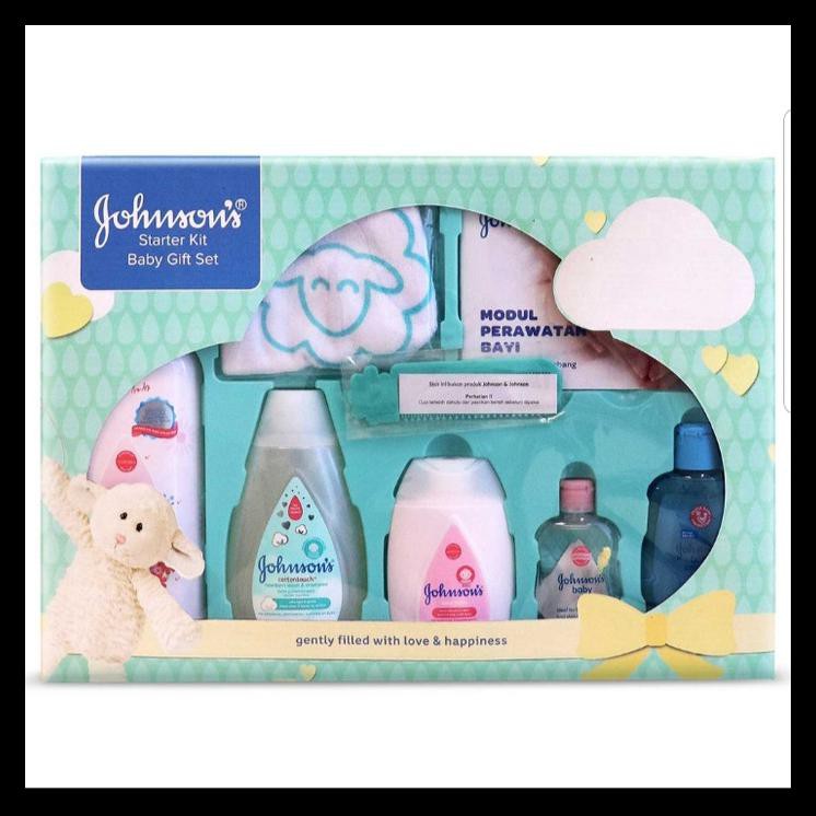 SPECIAL Jhonson baby gift box set (paket sabun mandi baby)