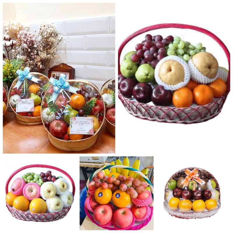 Jual PARCEL Buah Segar / Bingkisan Buah / Buah Hantaran Free Kartu