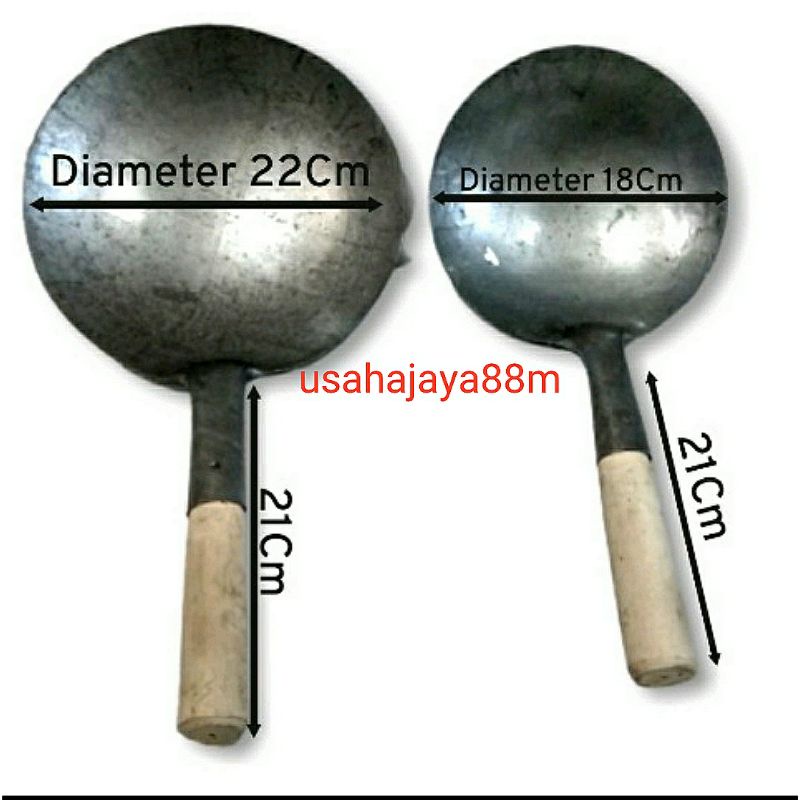 Ciduk Centong Besar Beras /Ciduk / Centong / Skop / Serok Beras/Wajan Mie Godok/Wajan Mie Goreng/