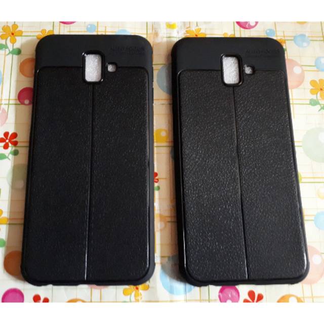 Softcase / Case Polos Carbon Autofocus For Samsung Galaxy J6 Plus / J6+