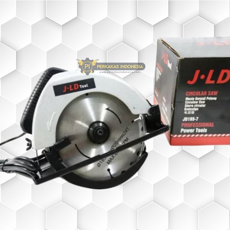 Jual Circular Saw Jld Tool Jd Inch Mesin Gergaji Potong Kayu Inch Serkel Circle Watt