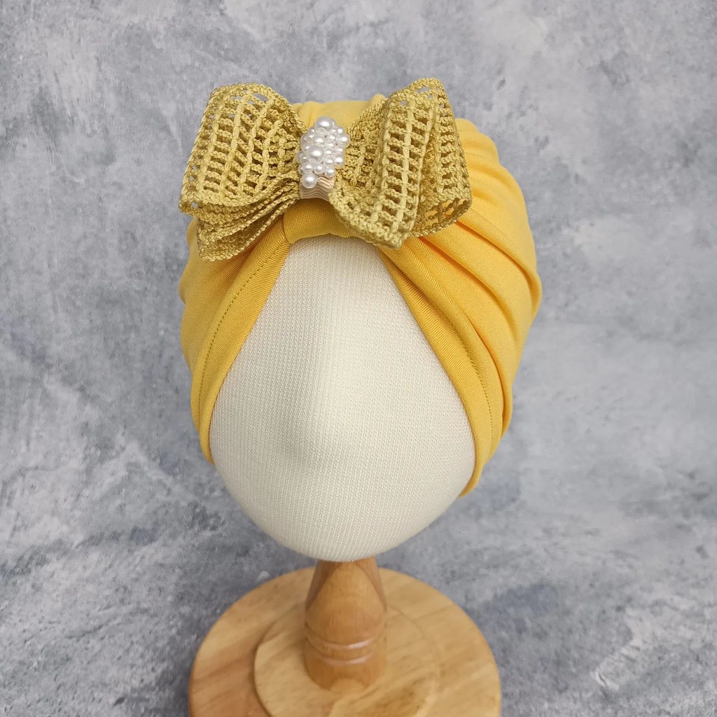 Turban bayi MECCA - Df Gallery turban anak turban pita korea bandana bayi bando bayi bando anak nylo