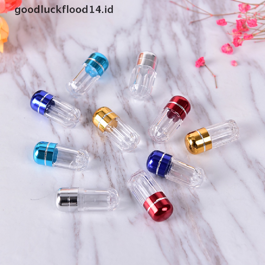 [OOID] 1 Pc High Quality Empty Gelatin 0# Capsules Transparent ColorFul Gel Caps Vogue ID