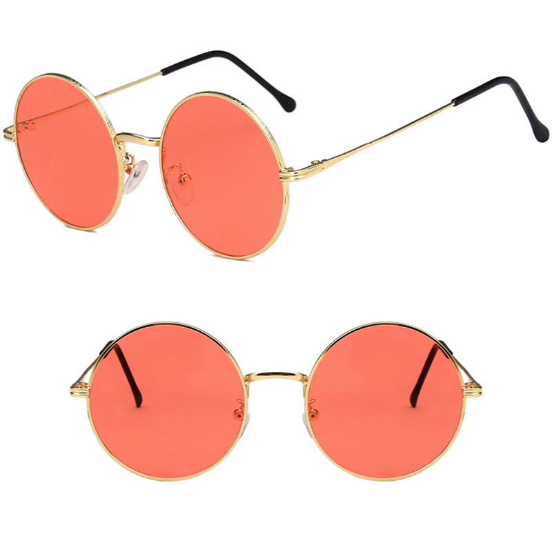 Retro Round Metal Sunglasses For Men and Women