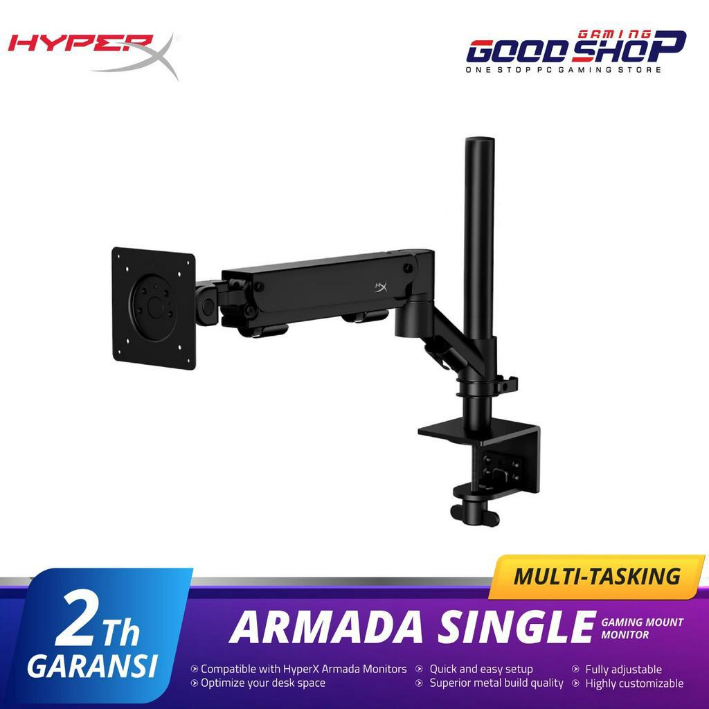 Hyperx Armada Single Gaming Mount monitor led