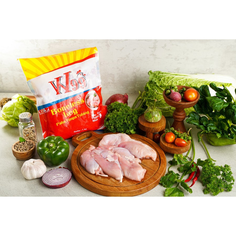 DAGING AYAM PAHA BONELESS W99 LEAN PREMIUM 1 KG