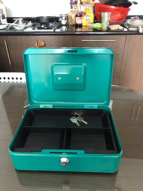 Ace Krisbow Cash Box Brankas Safe Deposit 25 Cm