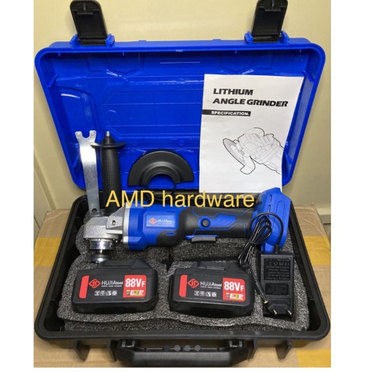 GERINDA BATERAI 88 VOLT Hujia / GERINDA CORDLESS 88 VOLT HUJIA