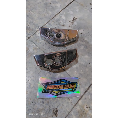 tutup kontak rumah kontak tiger revo ori chrome