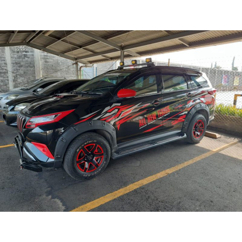 OverFender variasi baut All new TERIOS RUSSH 2018
