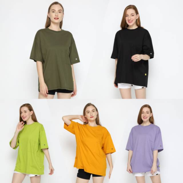 OVERSIZE BIG  SIZE  KAOS  POLOS  POKET Shopee Indonesia