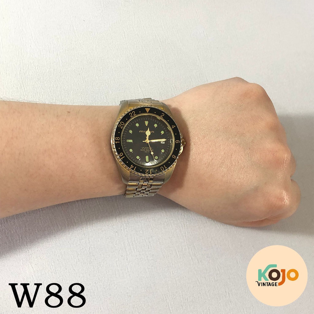 Jam Tangan Pria Merk Milan Model Sport Vintage Jadul Antik Antique