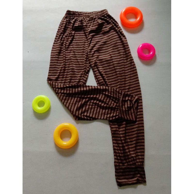 Celana/celamis panjang alladin salur dewasa