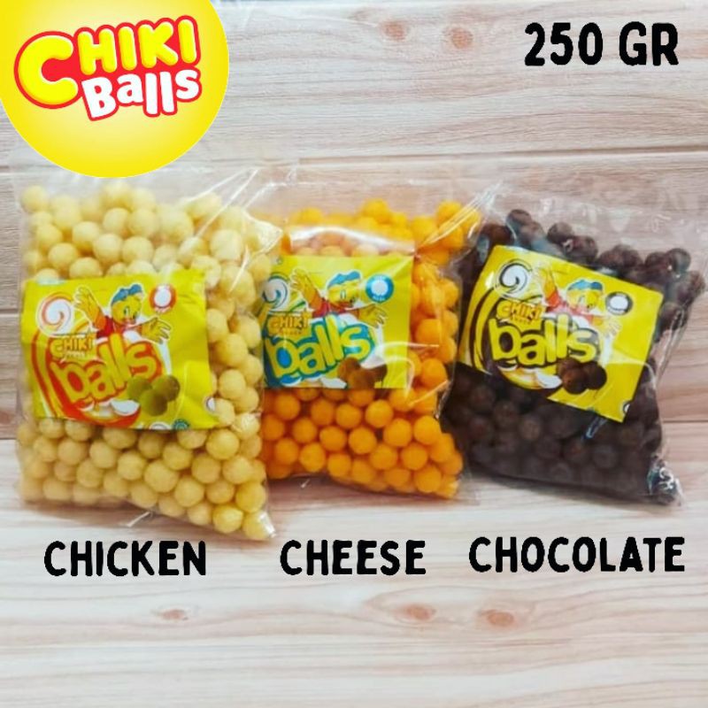 

Chiki Balls Snacks Cokelat Keju 250 gr