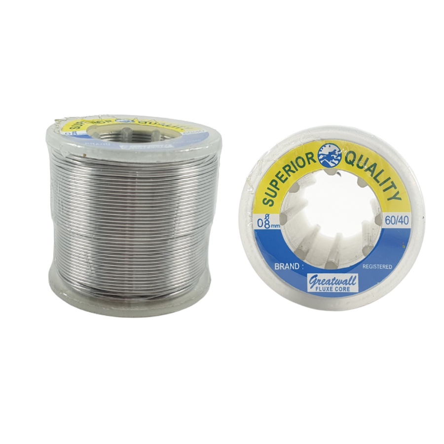 Timah Solder Greatwall 0.8mm 250 gram Timah Roll 0.8 mm 1/4kg