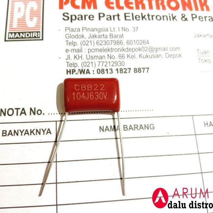 Milar 104J630V 104J 630V 104 630 100Nf Pcmelebik54