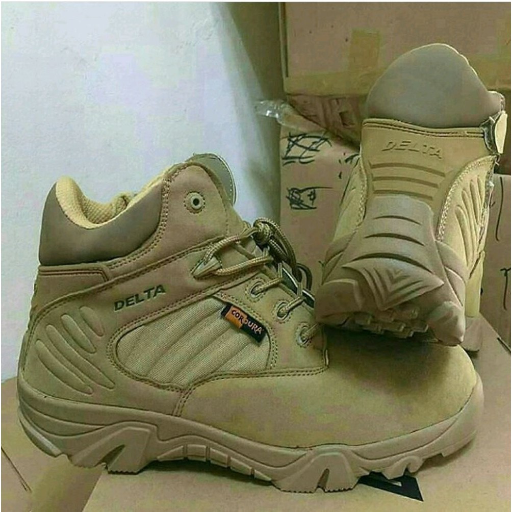 Sepatu tactical army boot delta cordura safety