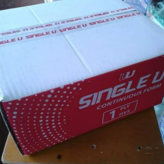 

Kertas printer continuous from HVS 1 ply.