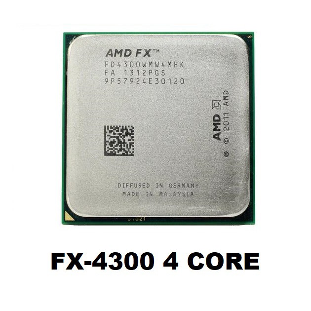 Processors AMD FX-4300 4 Core Socket AM3+ bekas