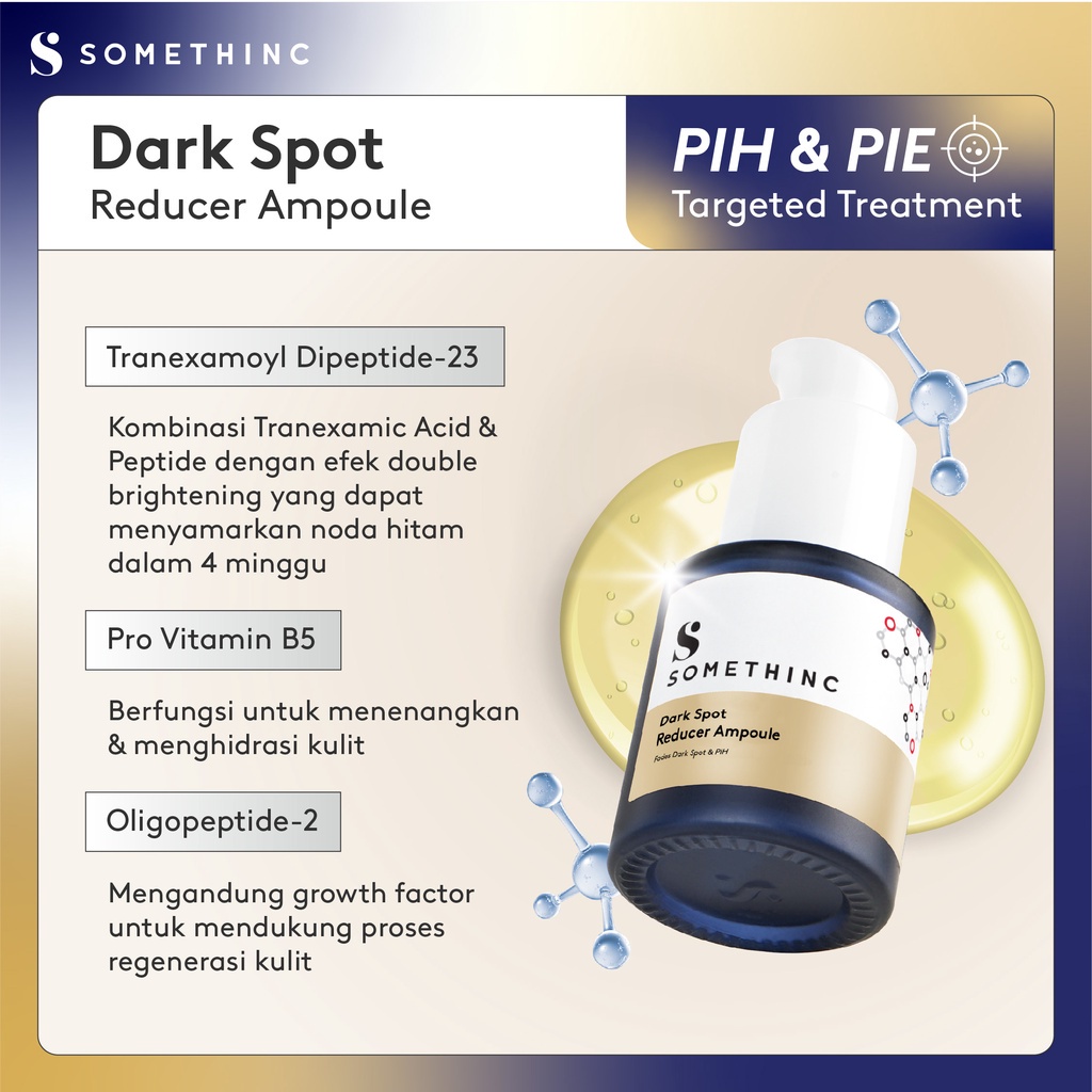 [NEW] SOMETHINC Dark Spot Reducer Ampoule - 2x Power Samarkan Bekas Jerawat dan Flek Hitam