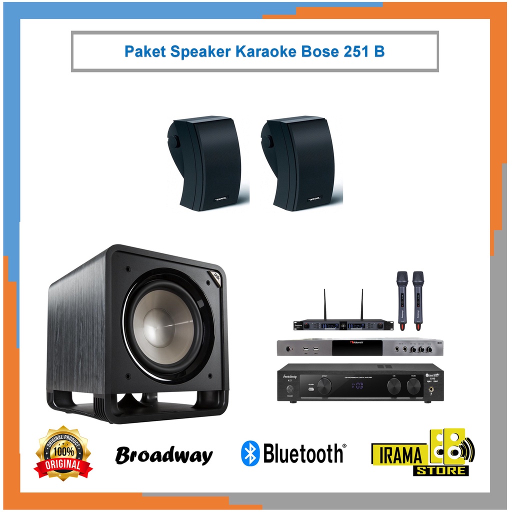 Paket Speaker Karaoke Bose 251 B