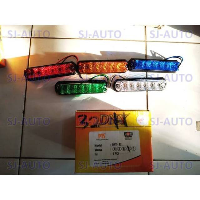 Lampu LED mobil colt/truck ekspedisi lampu variasi 24v DNY-32