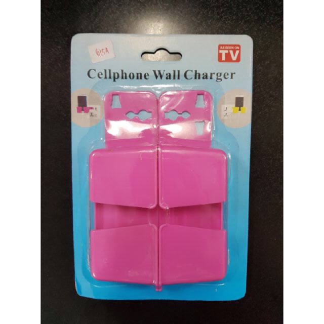Alat penyangga charger hp ( 1 kotak isi 2 pc )
