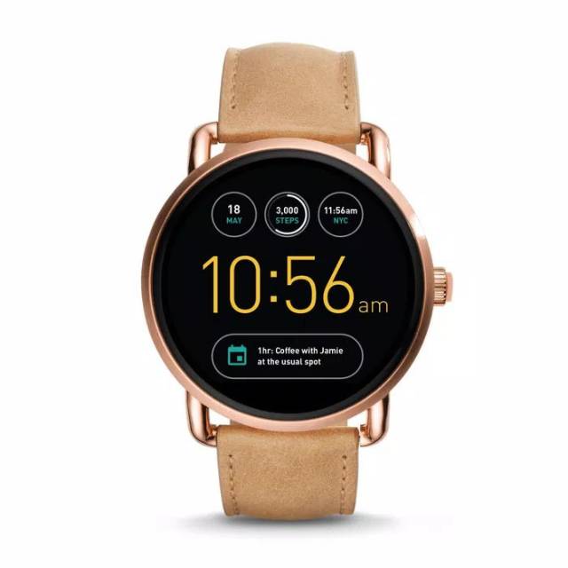 Smartwatch Fossil Q Wander gen 2 FTW2102 Light brown original