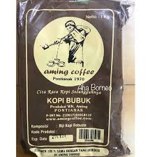 

Kopi Bubuk Aming/kopi Aming Asli/kopi asli/kopi dari pontianak/kopi khas pontianak/ berat bubuk kopi 1 kg